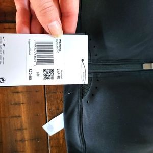 Black Nike sports bra